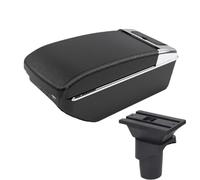 AESRTMJ For N&issan For March For Micra K13 MK4 IV For Sunny Armrest Box Central Armrest Box(A3 Black white 7USB)