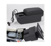 AESRTMJ For N&issan For NV200 Car Armrest Central Auto Storage Box Cup Holder Retrofit Central Armrest Box(A2 Fast charging)