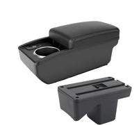 AESRTMJ For Perodua For Axia 2023 Car Dedicated Armrest Box Storage Box Center Console Modified Car Accessories(B3 white line 6 usb)
