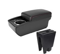 AESRTMJ For Peugeot 107 Armrest Box Interior Car Armrest Center Storage Box USB And Cup Hole(B1 Red line 6 usb)