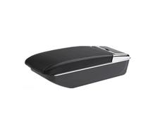AESRTMJ For Peugeot 207 CC Armrest Box Car Armrest Box Central Storage Box(B black line NO USB)