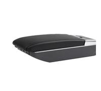 AESRTMJ For Peugeot 207 CC Armrest Box Car Armrest Box Central Storage Box(D black line 7USB)