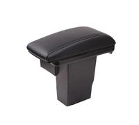 AESRTMJ For Peugeot 301 2008 Car Armrest Box 3 USB Leather Center Storage Box Accessories(A3 Black white NO USB)