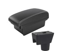 AESRTMJ For R&enault For Duster I 2010 2011 2012-2021 Armrest Box Storage Box Interior Auto Parts Central Armrest Box(A3 Black white NO USB)