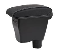 AESRTMJ For Smart For Fortwo Armrest For Mercedes For Smart 453 For Fortwo For Forfour 2015-2018 Car Armrest Box(A3 Artificial leather)
