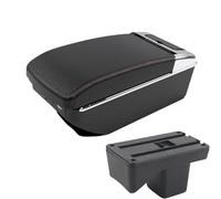 AESRTMJ For Toyota For Agya For Wigo 2023 2024 Armrest Box Interior Armrest Storage Box Car Accessories Central Armrest Box(A1 Black red 7USB)