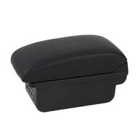 AESRTMJ For Toyota For Aygo X 2021 2022 2023 2024 2025 Interior Central Armrest Box Modification Accessories Storage Box(B2 black line 3USB)