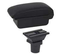 AESRTMJ For Toyota For Yaris 3 Hybrid For Yaris Vitz Car Armrest Box Internal Modification USB Charging Led Car Accessories(C1 Black line)