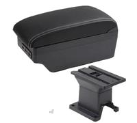 AESRTMJ For Toyota IQ Armrest Box For Toyota IQ Car Armrest Interior Central Storage Box Car Accessories Retrofit Parts With USB(C3 white line 7USB)