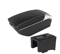 AESRTMJ For VW For Jetta Armrest Box Car Armrest Center Console Storage Box Auto Parts Interior With Usb(Black line 7USB)