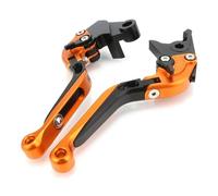AESRTMJ for Yamaha for FAZER FZ6 04-10 FZ1 06-15 XJ6 for Diversion 09-15 FJ09/MT09 for Tracer 15-18 FZ8 11-15 Motorcycle Brake Clutch Levers(Orange Black)