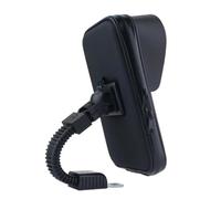 AESRTMJ Motorbike Phone Bag Motorcycle Rearview Mirror Holder Waterproof Pouch With Sunvisor Mount For Cellphone
