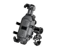 AESRTMJ Motorcycle Fork Stem Phone Mount Vibration Dampener Anti-Shake One-Handed Operation Cell Holder For 5.4"-7.2"(Handlebar)