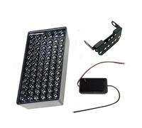 AESRTMJ Universal 12V F1 Style Pilot Light 72 LED Car Accessories Rear Brake Lamp Red Steady Drving Strobe Flashing Tail Stop For VW Etc Most(Clear beads)