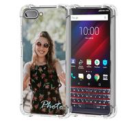 AESTHESTIFY Custom Clear Case for BlackBerry KEY2 LE, Personalized Picture/Name/Logo Slim Phone Case,Soft Airbag Cushion Bumper Protective Transparent Cover