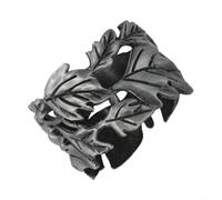 Aesthetic Antique Napkin For Rings for Weddings, Events, and Everyday Dining (Grey)