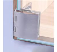 Aesthetic Appeal of Zinc Alloy Curved Hinges for Display Cabinets, Enhancing the Visuals While Maintaining Functional Integrity (L)
