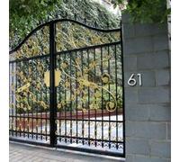 Aesthetic Appeal Unique ABS Door Numerals Sized at a Convenient 60mm Length (6)