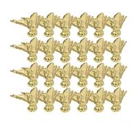 Aesthetic Appeal Zinc Alloy Corner Protectors Designed for Wood Boxes (12pcs)