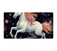 Aesthetic Art Unicorn-1396 Cushioned Kitchen Runner Rug Mat Stain Resistant, Easy Wipe Clean for House Sink Office,15.7"x29.5"in