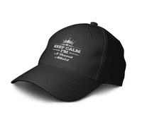Aesthetic Baseball Cap Keep Calm I'm A Devout Atheist Casquette Cute Trucker Hat Cute Trucker Hat