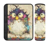 Aesthetic Beauty Ant Art Painting 2 Pack Shoulder pad for seat Belt More Comfort Driving for SUV funda para cinturón de carro