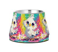 Aesthetic Beauty Ant Feeder Dogs Bowls Enhanced Stainless Steel Raised Cat Bowls for Medium Dogs Whisker Relief