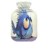 Aesthetic Beauty Guinea Pig Art Painting hot-Water Bottle with Soft Cover, 2L Warmer Bag for Pain Relief, Pain Relief