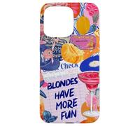 Aesthetic Blondes Have More Fun Pink Preppy Collage Guest Case for iPhone 15 Pro Max