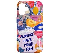 Aesthetic Blondes Have More Fun Pink Preppy Collage Guest Case for iPhone 16