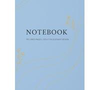 Aesthetic Blue Notebook for Women | Study & Daily Writing: Elegant Minimalist Journal for Notes, Planning, and Everyday Inspiration