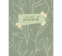 Aesthetic, Boho, Sage Green Sketchbook