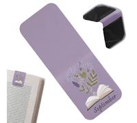 Aesthetic Bookmarks - Vintage PU Leather Stand - Magnetic Bookmarks | For Reading, Study, School, Work, Girls, Boys, Teens, Men, Teachers And Lovers