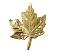 Aesthetic Brass Handle Set Featuring a Unique Leaf Shape Perfect for Various Applications (Right)