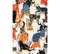 Aesthetic Cat Journal: A5 Grid Notebook: Notebook with sweet kitten, 64 pages, School and Home Writing for kids and adults
