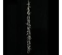 Aesthetic Clear Glass Ornaments for Trees Transform Your Holiday Decor with Lovely Twisted Designs (Cream)