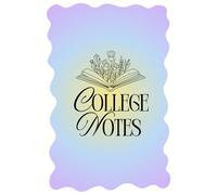 aesthetic college ruled notebook: A 100 page aesthetic, minimalistic college notebook for classes, homework, study sessions & daily organisation