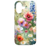 Aesthetic Cottage Garden Flower Impressionism Painting Art Case for iPhone 17