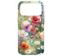 Aesthetic Cottage Garden Flower Impressionism Painting Art Case for iPhone 17 Pro Max