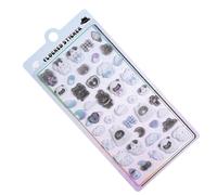 Aesthetic Craft Seals - Illustrated Notebook Stickers, Designs with Easy Lift Feature, Motivation Tools with Bright Prints, Scrapbooking Category Lightweight Pack, Decorating for Gift Projects