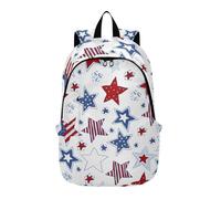Aesthetic Cute Backpacks For Women Casual Vintage Doodle Stars American Personalized Bookbag Cool College Student, Vintage Doodle Stars American, 12.2 x 7.5 x 19.3 inch, Vintage Doodle Stars American