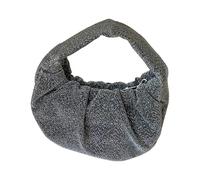 Aesthetic Daily Bag Top Handle Bag Korean Styles Moon Fashion Handbag All-Matching Dumplings For Travel Women Ruched Handbag Dating