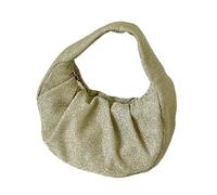 Aesthetic Daily Bag Top Handle Korean Styles Moon Fashion Handbag All-Matching Dumplings For Travel Women Korean Styles Handbag All-matching Moon Trendy Dumplings