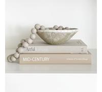 Aesthetic Decorative Books, Set of 2 Elegant Boxes Enhance Your Coffee Table, Bookshelf or Mantle Decor, Beautiful Fake/Fake Books for Modern Home Decor, Storage