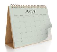Aesthetic Desk Calendar 2025-2026 - Runs from June 2025 until December 2026 - Beautiful Small 25-26 Flip Desktop Calendar for Easy Organizing