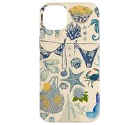 Aesthetic European Summer Coastal Preppy Coquette Collage Case for iPhone 14 Plus