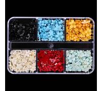 Aesthetic Floral Nails Art Set Mix Matching Petals Art Decorations for Nails Designs Flower Charm Thin Unguis Decorations