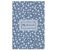 Aesthetic Floral Notebook for Women: Cute Watercolor Flower Journal - Lined Notebook for School, Work, Daily Writing, Mindfulness & Gift Idea