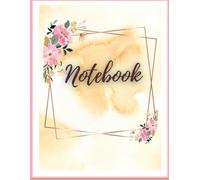 Aesthetic Floral Notebook: Write Your Story Here | Soft Pastel Journal for Girls & Women | College School Writing Diary