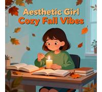 Aesthetic Girl Cozy Fall Vibes Coloring Book: Adorable Big Coloring Pages Family Bonding For Kids Halloween Activity Enjoy Hours Of Coloring Fun Calm ... Coloring Pages Family Bonding For Kids Hallow